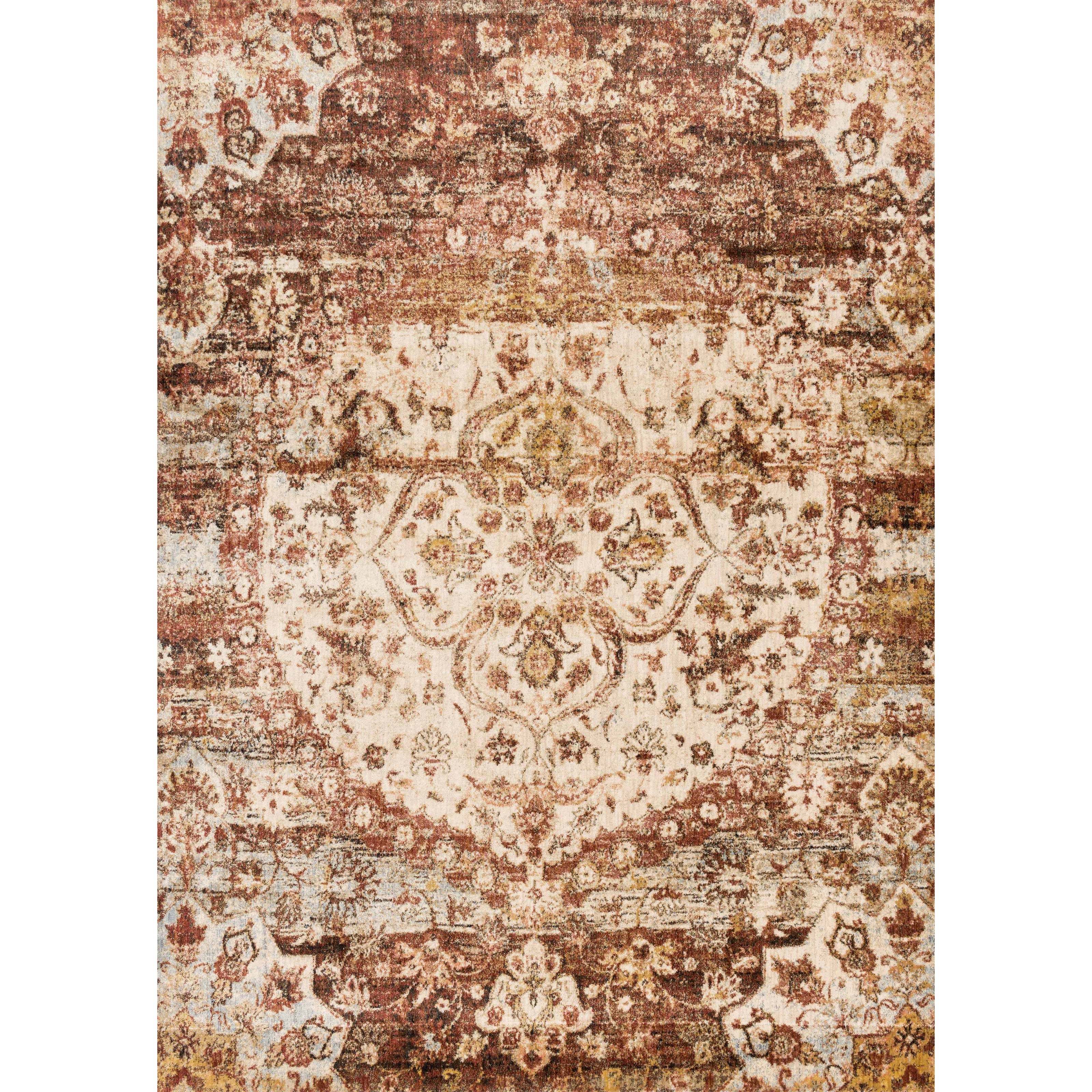 Loloi Anastasia AF-06 Rust / Ivory Rug