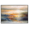 Uttermost Seafaring Dusk Hand Painted Abstract Art