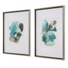 Uttermost Blueprints Watercolor Prints - Set of 2