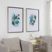 Uttermost Blueprints Watercolor Prints - Set of 2