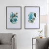 Uttermost Blueprints Watercolor Prints - Set of 2