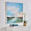 Modern Accents The River Glows by Neelam Padte Art