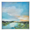 Modern Accents The River Glows by Neelam Padte Art