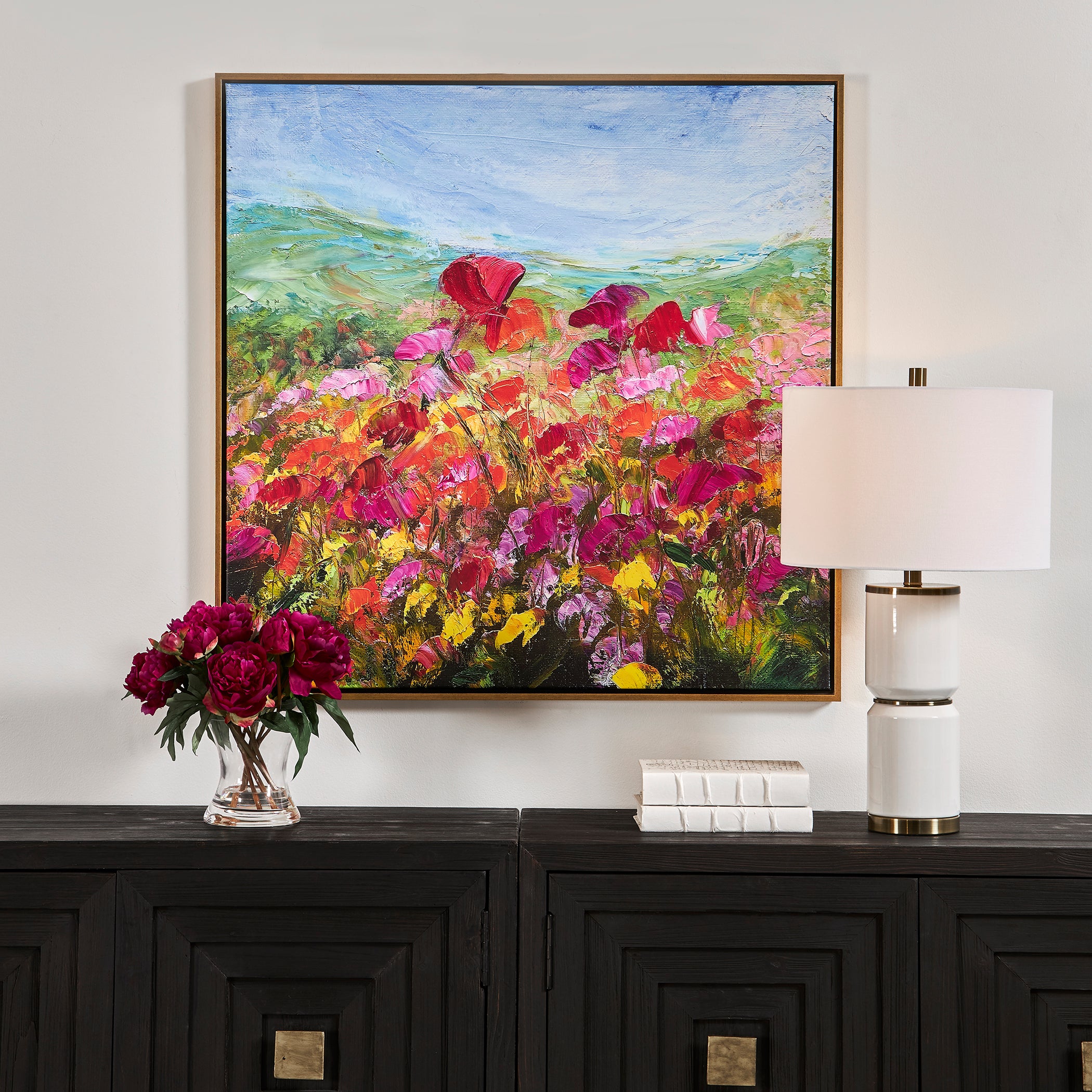 Modern Accents Red Poppy by Maria-Victoria Checa Art