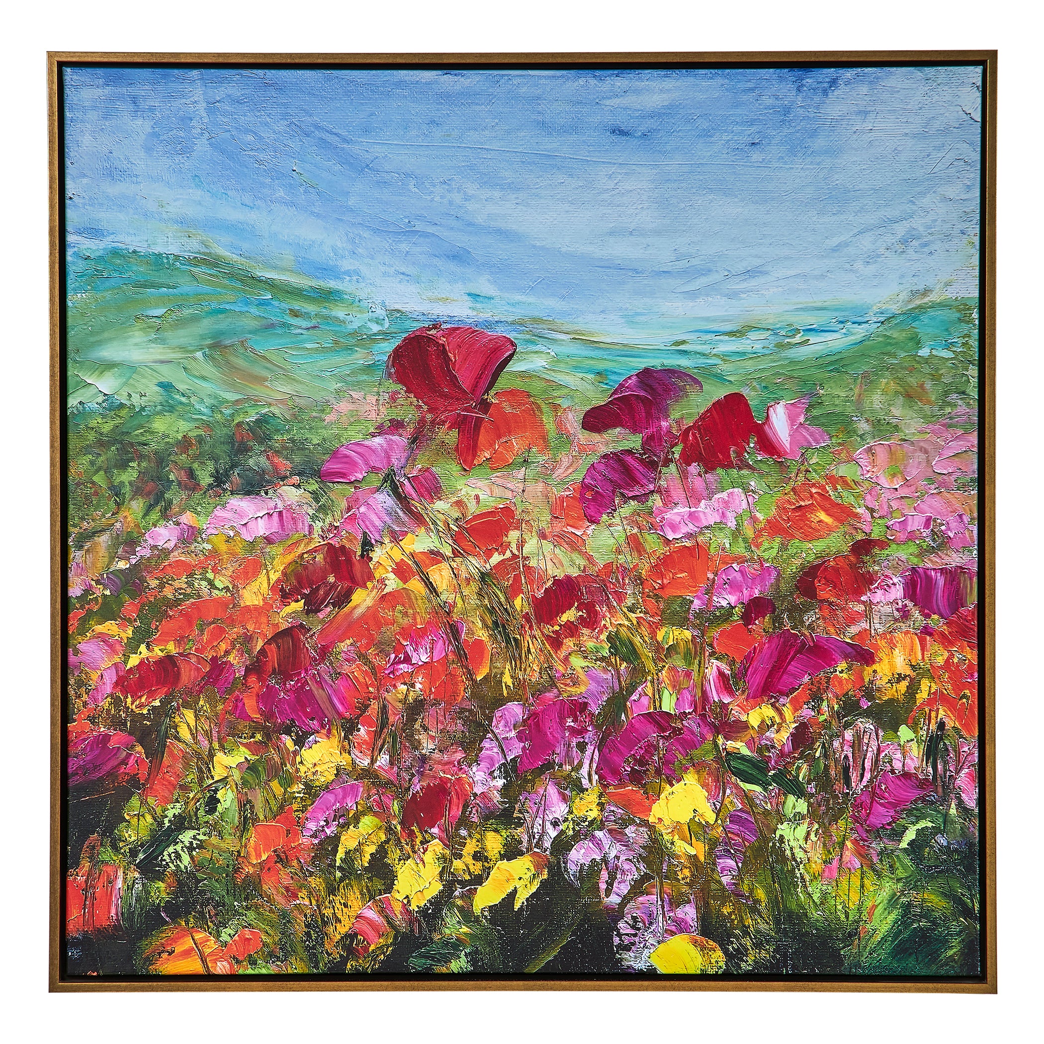 Modern Accents Red Poppy by Maria-Victoria Checa Art