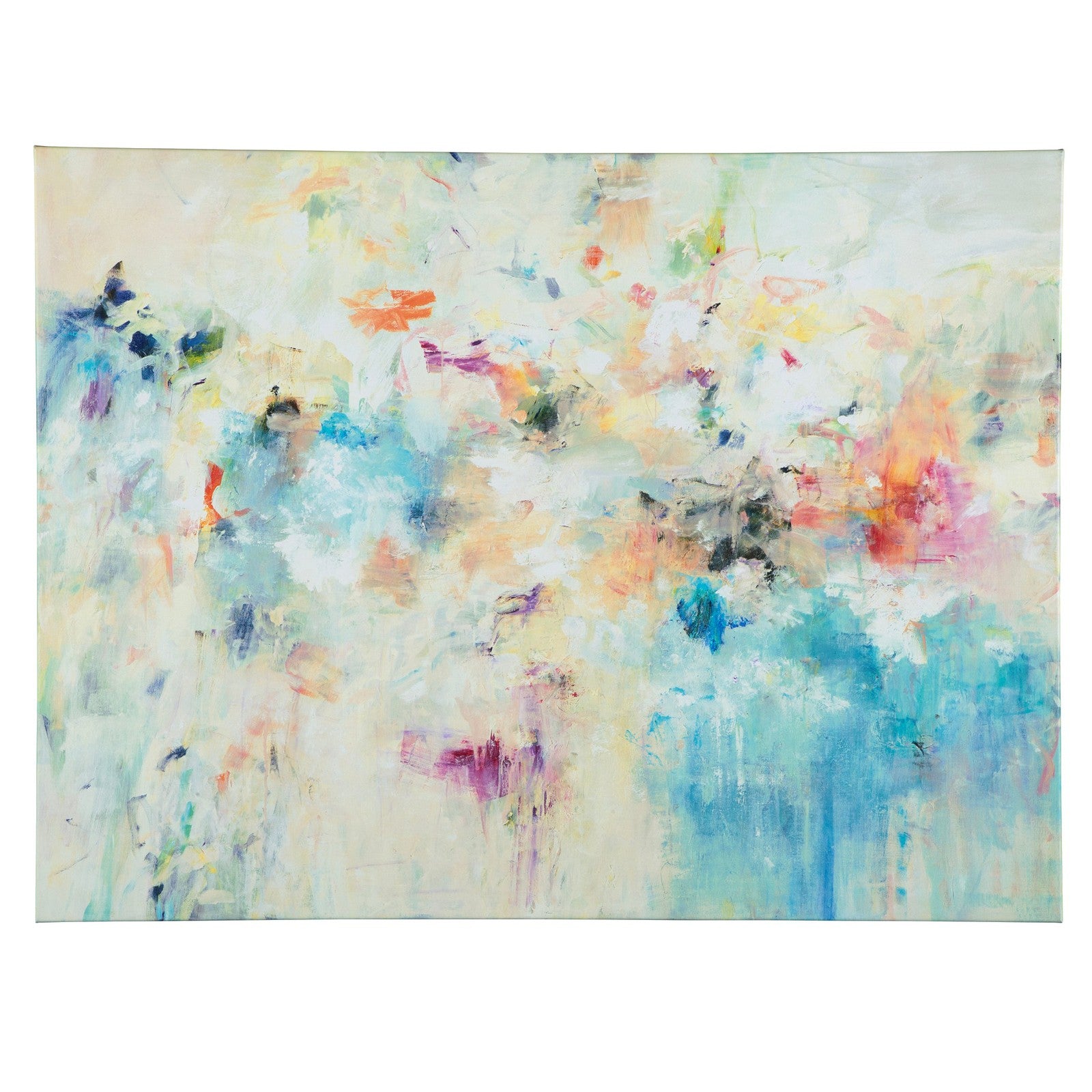 Modern Accents Floral Dreams Frameless Giclee On Canvas