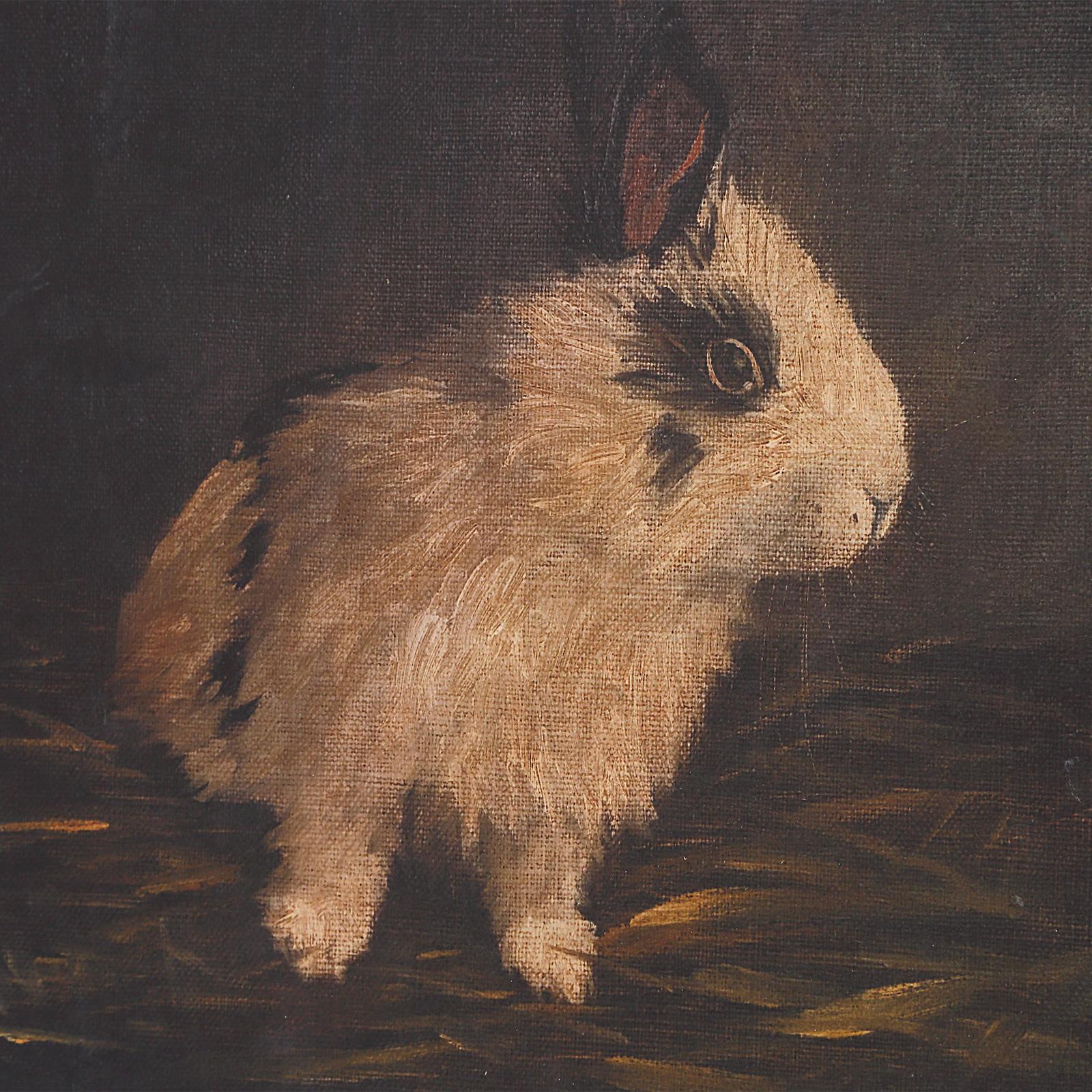 Uttermost Resting Bunny Framed Prints - Set of 9
