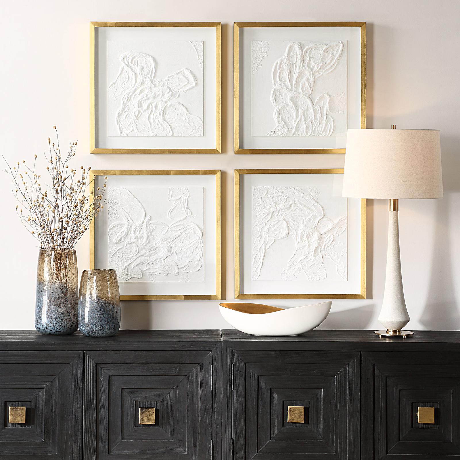 Uttermost Fourfold Framed Prints - Set of 4