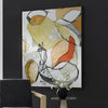 Uttermost Charcoal Improvision Framed Abstract Art