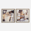 Uttermost Vetri Framed Abstract Prints - Set of 2