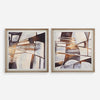 Uttermost Vetri Framed Abstract Prints - Set of 2