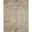 Loloi Axel AXE-02 Silver / Spice Rug