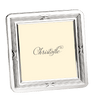 Christofle Rubans Silver-Plated 3.5' x 3.5' Picture Frame