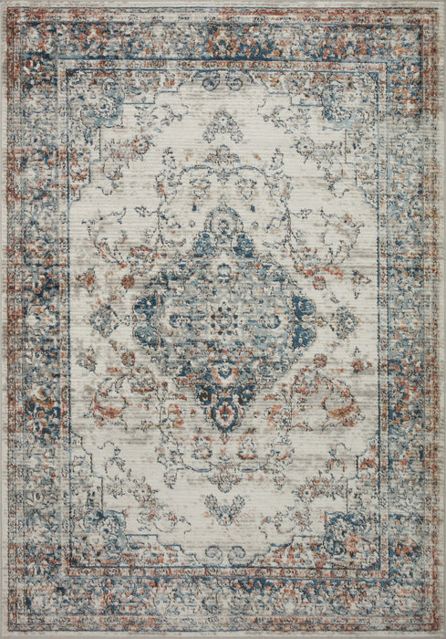 Loloi II Bianca BIA-10 Ivory / Ocean Rug