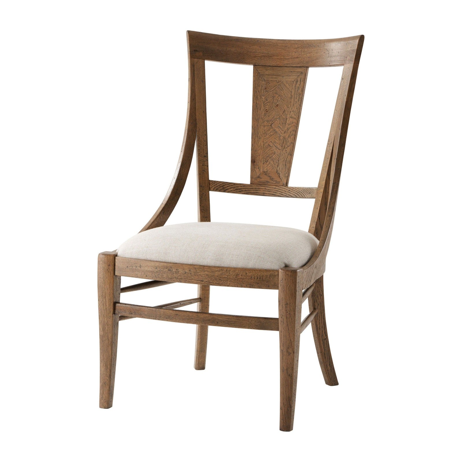 Theodore Alexander Solihull Oak Dining Chair - Set of 2