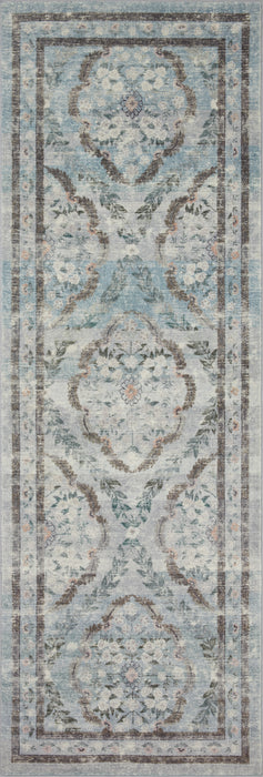 Rifle Paper Courtyard COU-02 Rug Blue