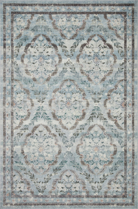 Rifle Paper Courtyard COU-02 Rug Blue