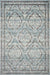 Rifle Paper Courtyard COU-02 Rug Blue