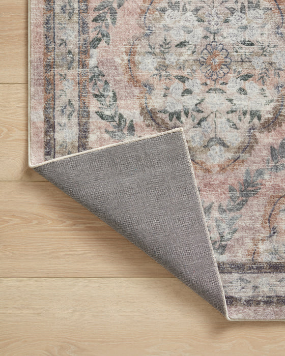 Rifle Paper Courtyard COU-02 Rug Blush