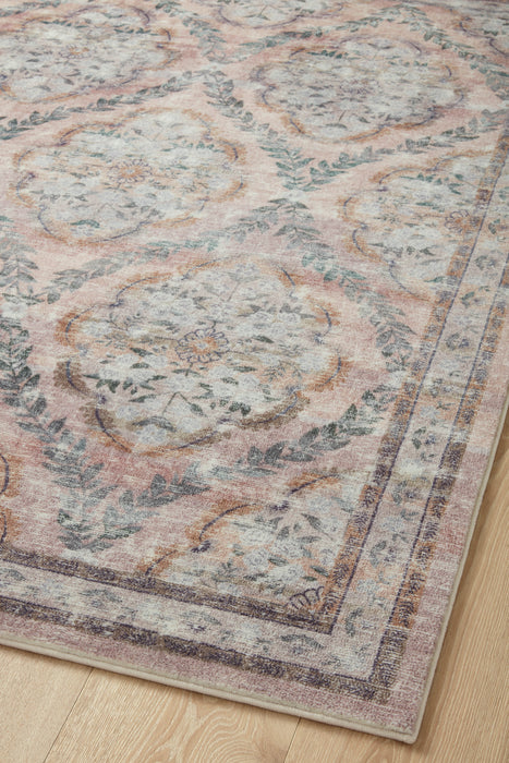 Rifle Paper Courtyard COU-02 Rug Blush