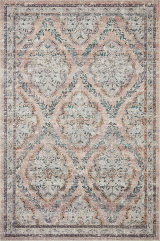 Rifle Paper Courtyard COU-02 Rug Blush