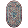 Rifle Paper Courtyard COU-02 Rug Red