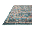 Rifle Paper Courtyard COU-03 Rug Blue