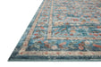 Rifle Paper Courtyard COU-03 Rug Blue