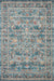 Rifle Paper Courtyard COU-03 Rug Blue