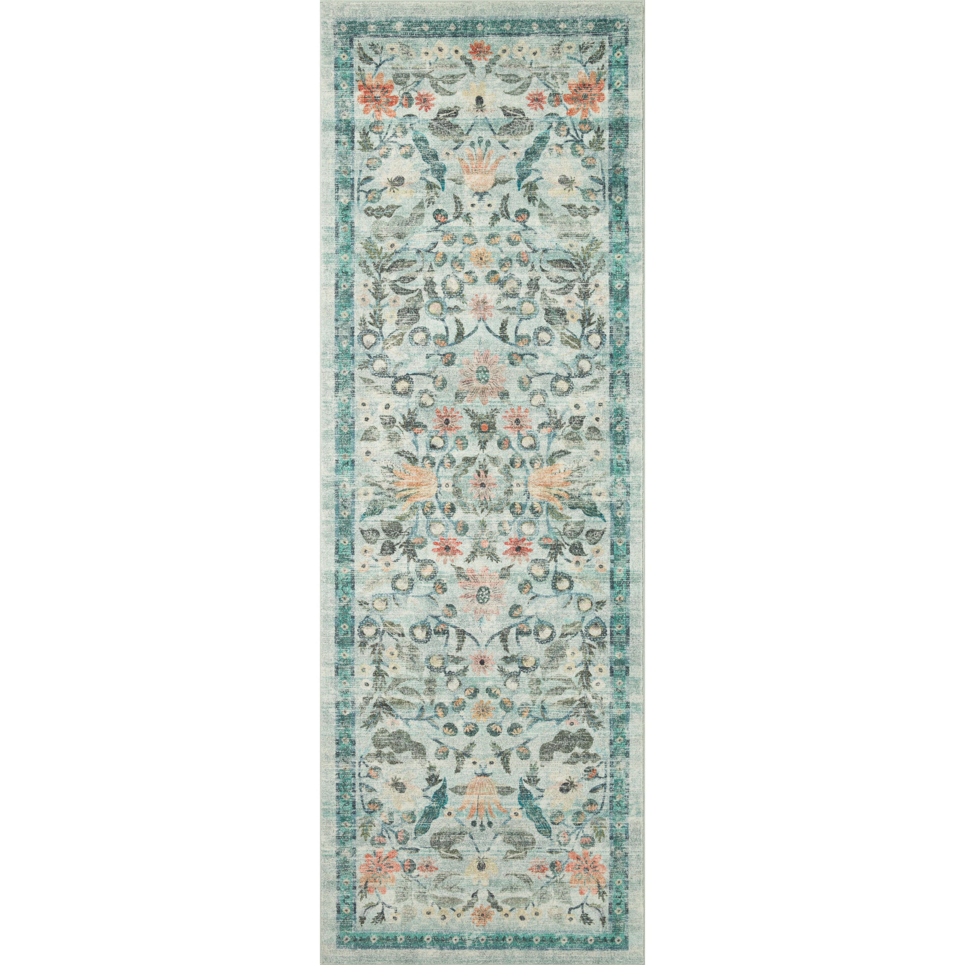 Rifle Paper Courtyard COU-03 Rug Sage