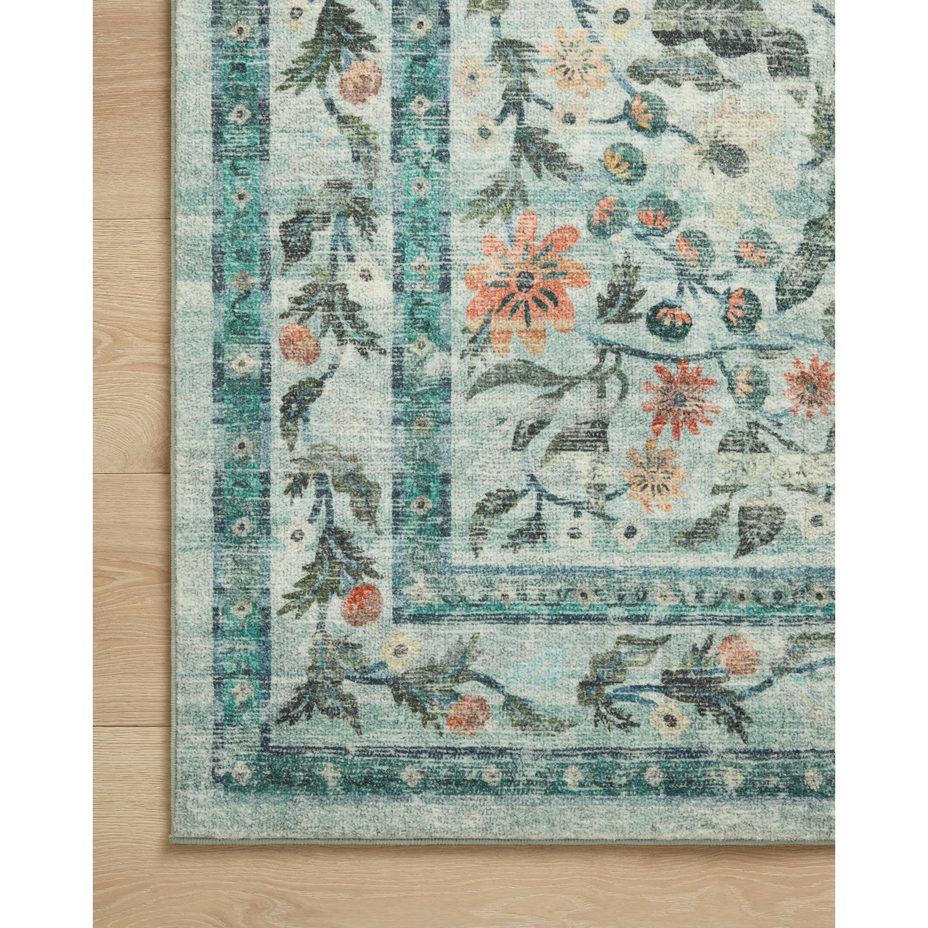 Rifle Paper Courtyard COU-03 Rug Sage