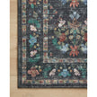 Rifle Paper Courtyard COU-04 Rug Charcoal