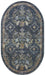 Rifle Paper Courtyard COU-04 Rug Navy