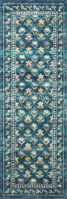 Rifle Paper Courtyard COU-05 Rug Emerald