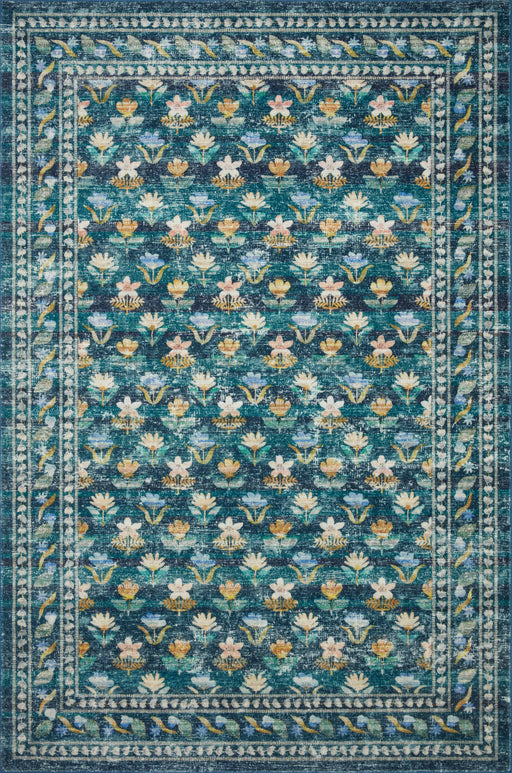 Rifle Paper Courtyard COU-05 Rug Emerald