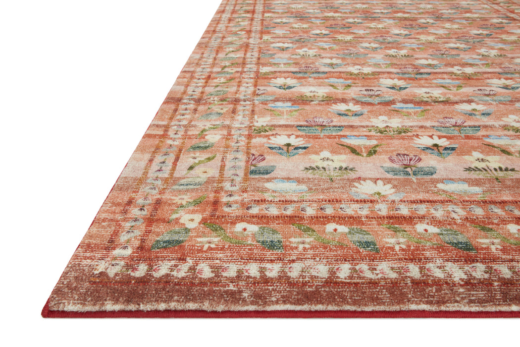 Rifle Paper Courtyard COU-05 Rug Terracotta