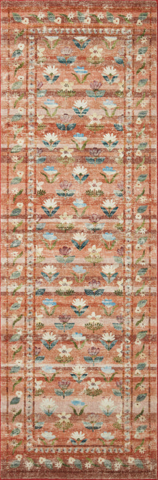 Rifle Paper Courtyard COU-05 Rug Terracotta