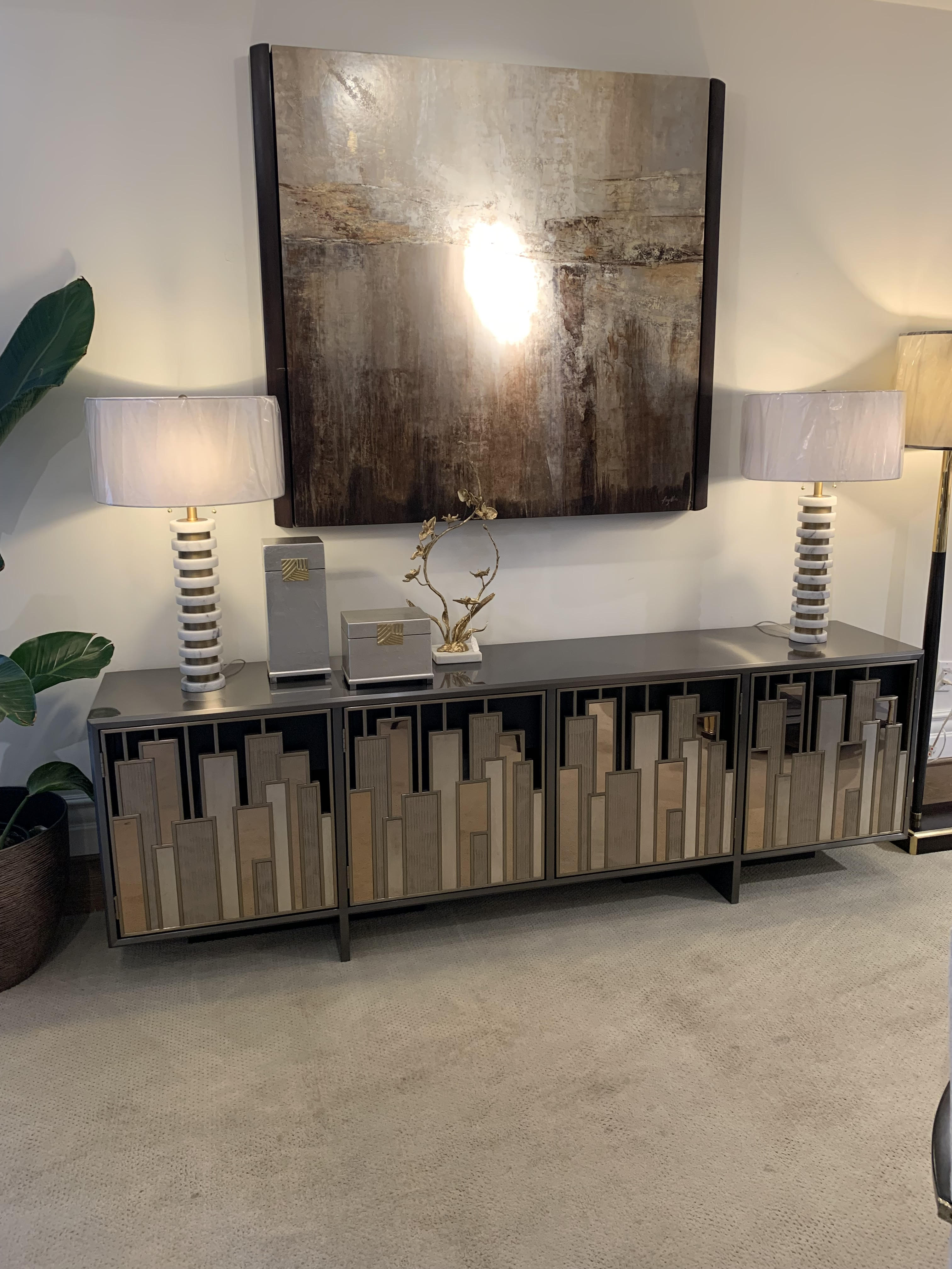 Caracole Signature Metropolitan Midtown Sideboard Floor Sample