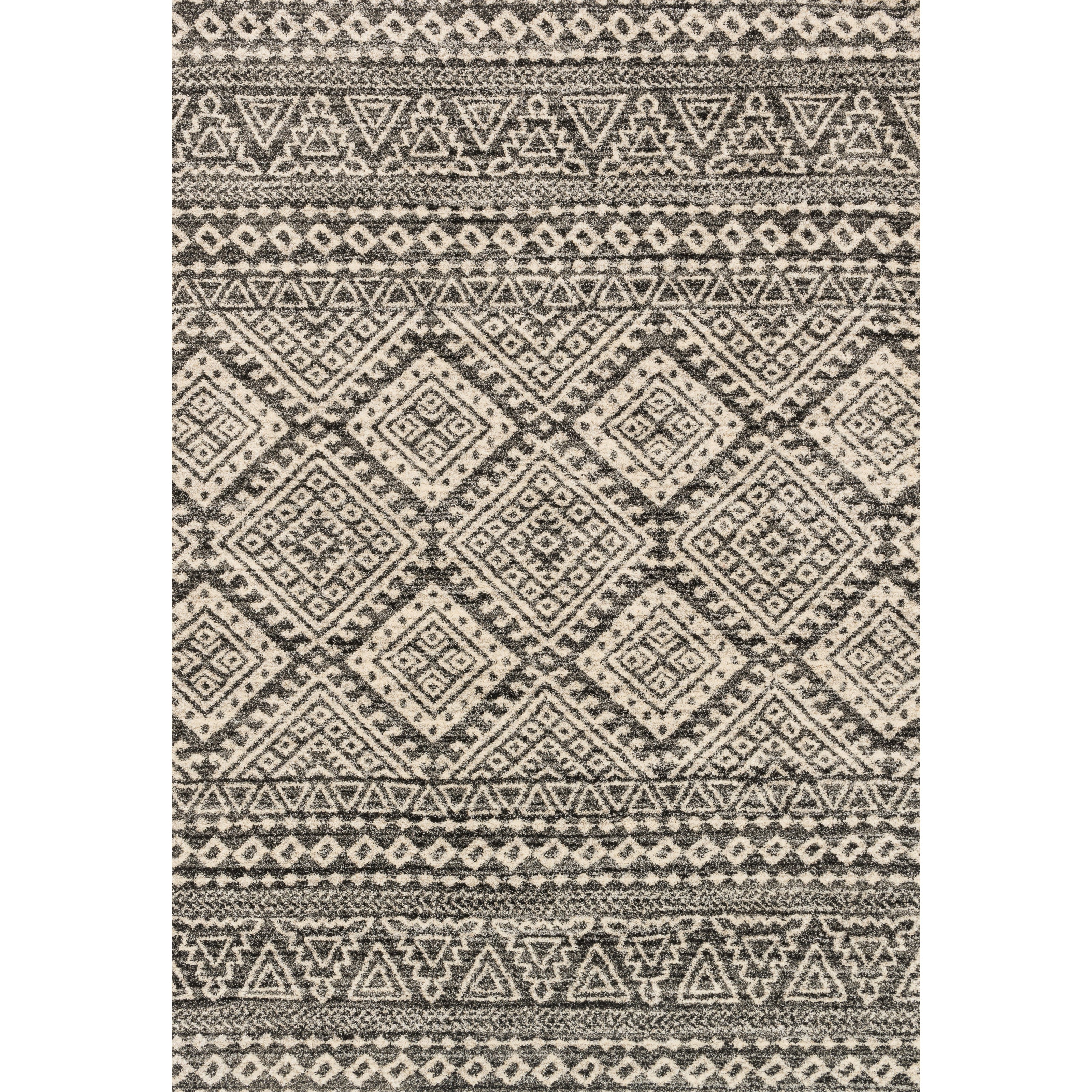 Loloi Emory EB-08 Graphite / Ivory Rug