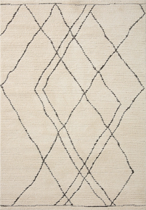 Loloi II Fabian FAB-02 Ivory / Charcoal Rug