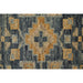 Feizy Fillmore 6941F Transitional Medallion Rug in Blue/Gray