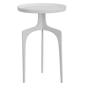 Uttermost Kenna White Accent Table