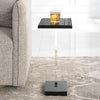 Uttermost Angle Contemporary Accent Table