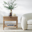 Uttermost Coast Tattan Cane Side Table