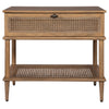 Uttermost Coast Tattan Cane Side Table