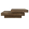 Uttermost Rustic Planes Modern Coffee Table