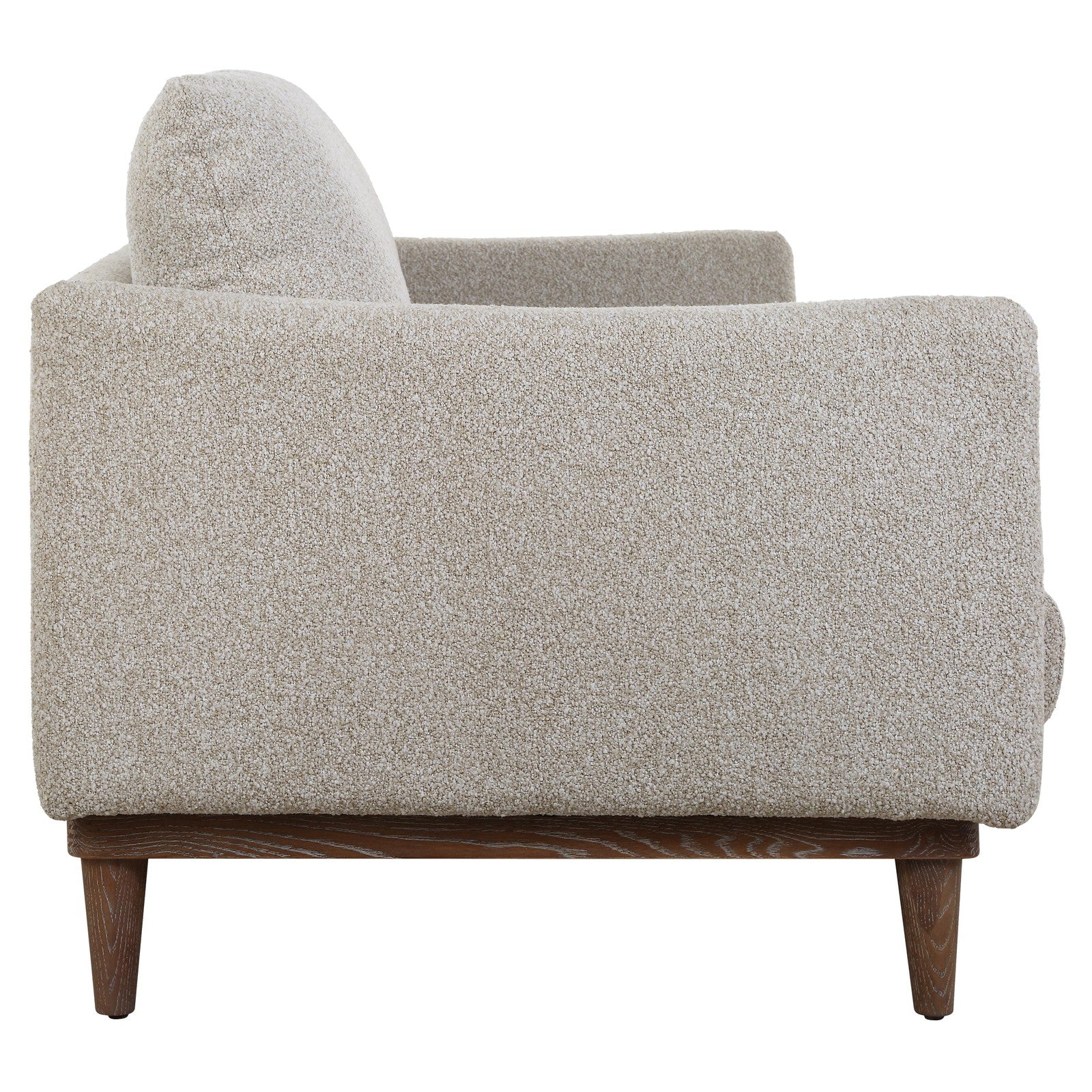 Uttermost Freefall Gray Ceruse Sofa