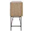 Uttermost Lunar 4 Door Elm Wood Cabinet