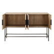 Uttermost Lunar 4 Door Elm Wood Cabinet