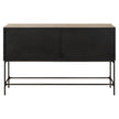 Uttermost Lunar 4 Door Elm Wood Cabinet